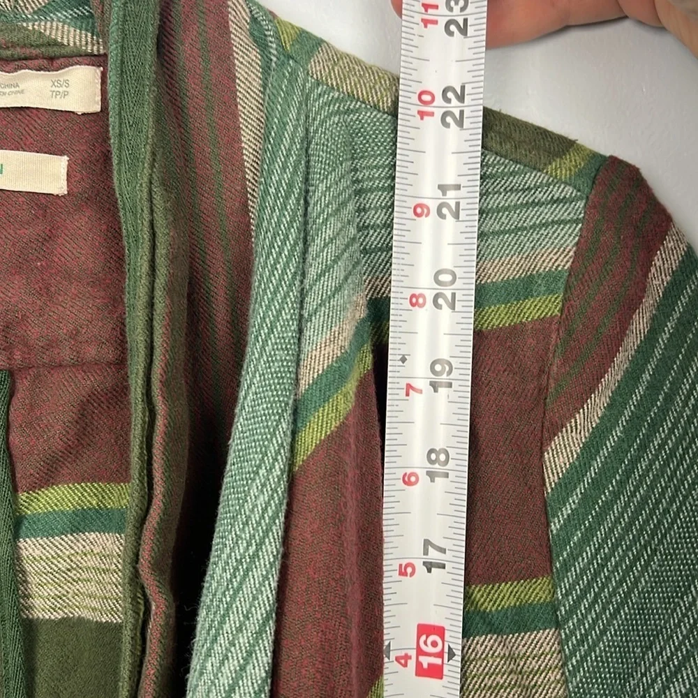 Woolrich Pemberton XS/S women’s striped open front cardigan